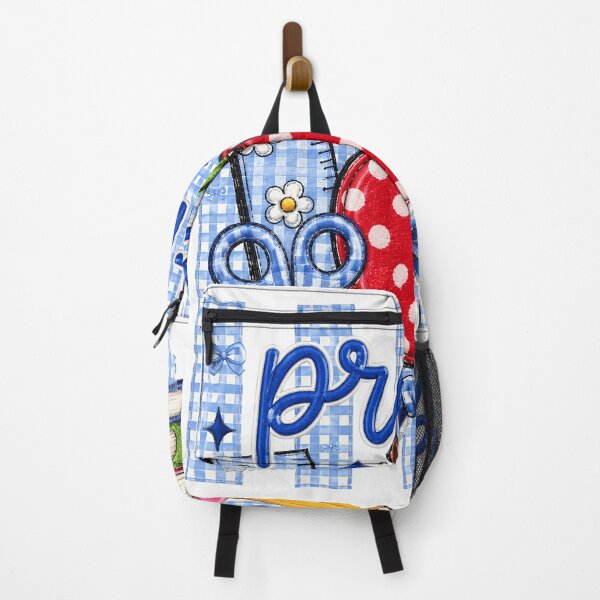Item preview, Striped Preppy Pre K Blue Gingham Apple Pencil Back To School Teacher designed and sold by VGAfanatic.
