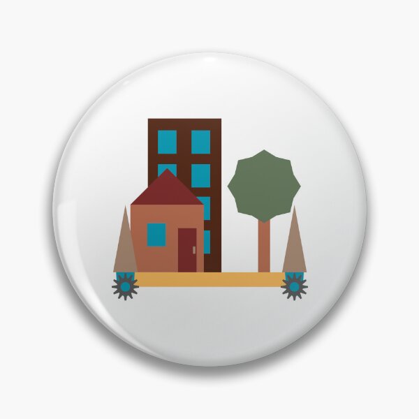 Item preview, Rolling City Geometric Flat Design Minimalist Art designed and sold by JengPath.