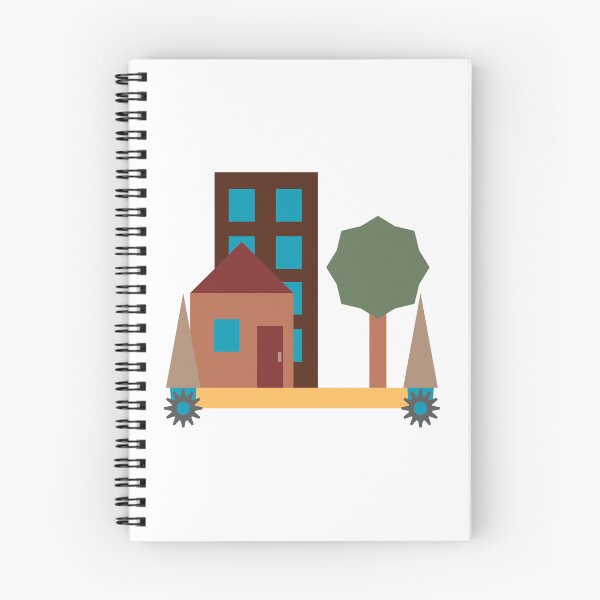 Item preview, Rolling City Geometric Flat Design Minimalist Art designed and sold by JengPath.
