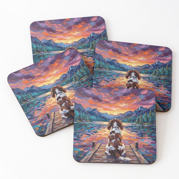 Item preview, On The Dock - Blenheim Spaniel designed and sold by AjaTrier.