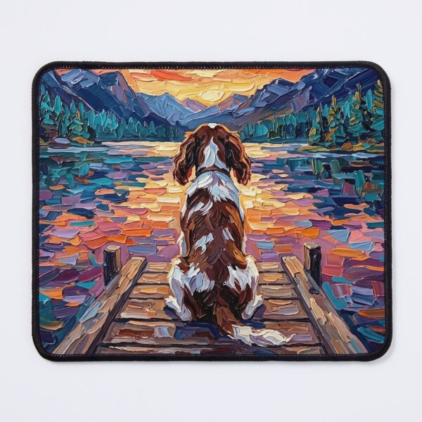 Item preview, On The Dock - Blenheim Spaniel designed and sold by AjaTrier.