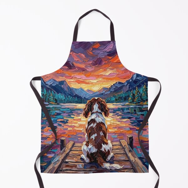 Item preview, On The Dock - Blenheim Spaniel designed and sold by AjaTrier.
