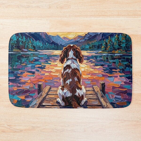 Item preview, On The Dock - Blenheim Spaniel designed and sold by AjaTrier.