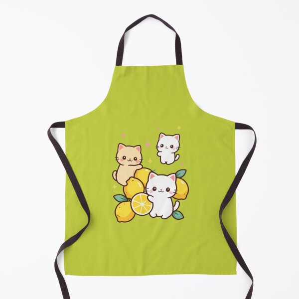 Item preview, Kawaii Kittens and Lemons - Cute Summer Illustration designed and sold by Natalia-Vlad.