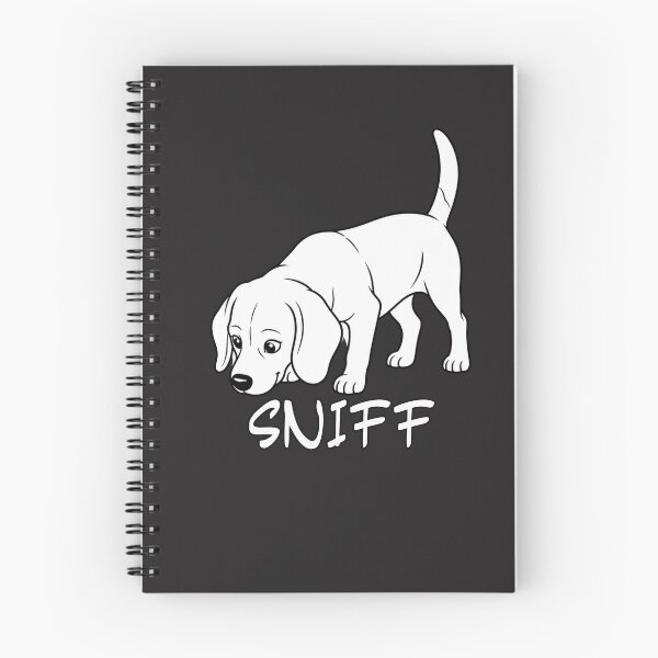 Item preview, Minimalist Beagle SNIFF Shirt | Funny Dog Lover Line Art Graphic Tee designed and sold by AdicretorDesign.