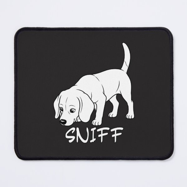 Item preview, Minimalist Beagle SNIFF Shirt | Funny Dog Lover Line Art Graphic Tee designed and sold by AdicretorDesign.