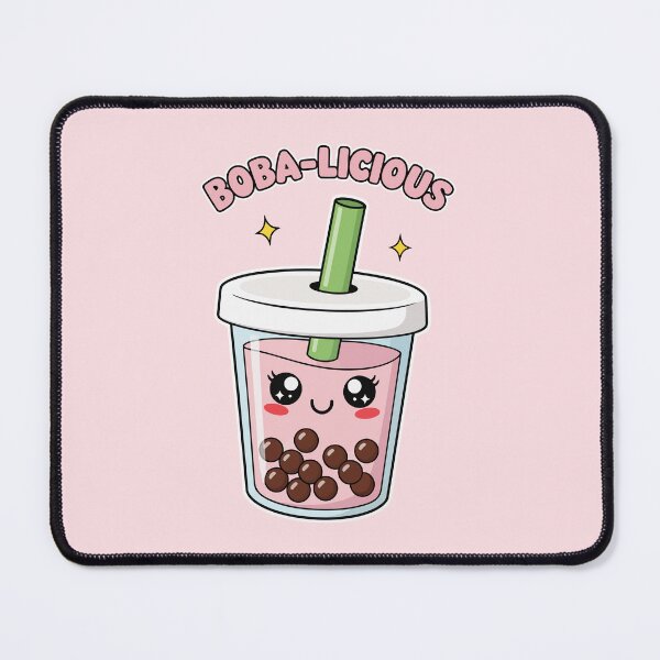 Item preview, Kawaii Boba-licious Bubble Tea Cute Anime Milk Tea Lover designed and sold by Amir Faysal.