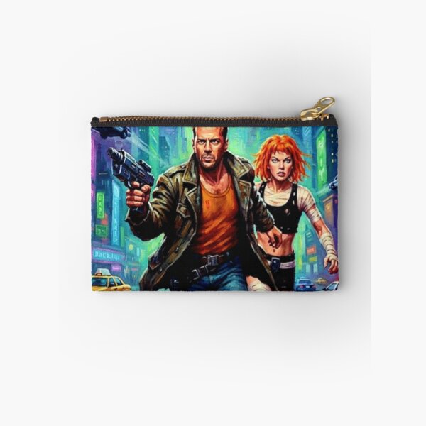 Item preview, The Fifth Element Retro Sci-Fi Cyberpunk Action Adventure Tribute Art Poster designed and sold by Art's Diner.
