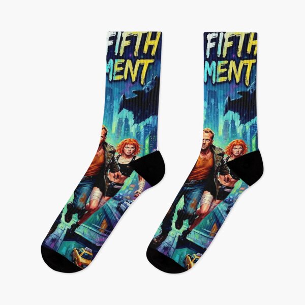 Item preview, The Fifth Element Retro Sci-Fi Cyberpunk Action Adventure Tribute Art Poster designed and sold by Art's Diner.