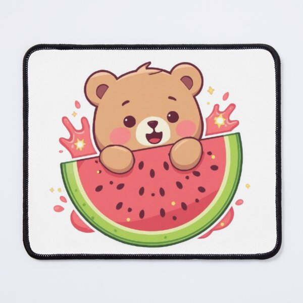 Item preview, Cute Watermelon Bear Kawaii Sticker | Sweet Summer Bear Gift designed and sold by Stylestickers55.