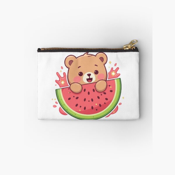 Item preview, Cute Watermelon Bear Kawaii Sticker | Sweet Summer Bear Gift designed and sold by Stylestickers55.