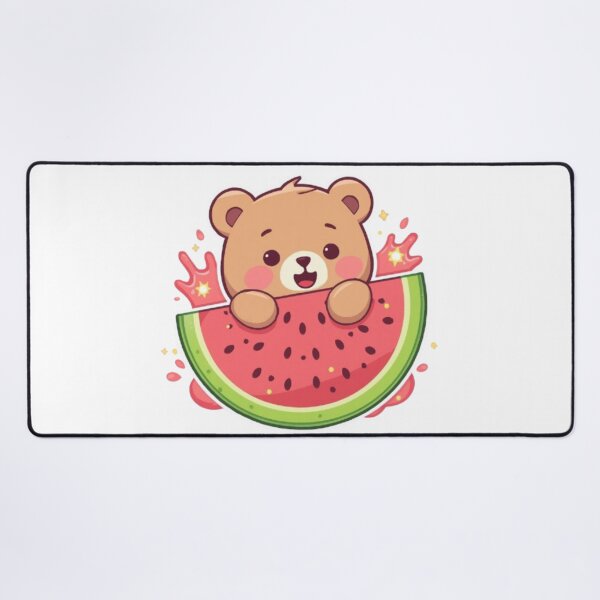 Item preview, Cute Watermelon Bear Kawaii Sticker | Sweet Summer Bear Gift designed and sold by Stylestickers55.