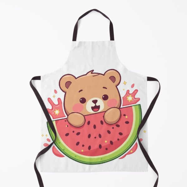 Item preview, Cute Watermelon Bear Kawaii Sticker | Sweet Summer Bear Gift designed and sold by Stylestickers55.
