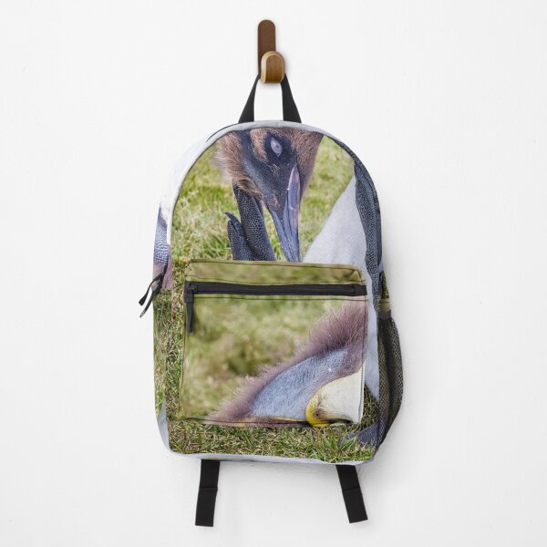 Item preview, Juvenile King Penguin Preening South Georgia Island designed and sold by PhotoArt by Joan Carroll.