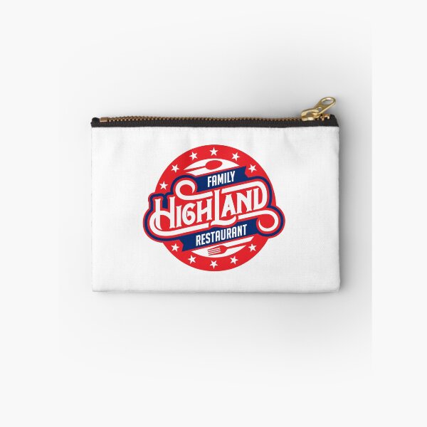 Item preview, Highland Family Restaurant Vintage Red White Blue Logo designed and sold by marxsh.