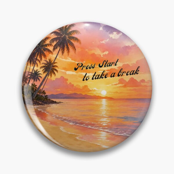 Item preview, Press Start to take a break designed and sold by SabinasDesign.