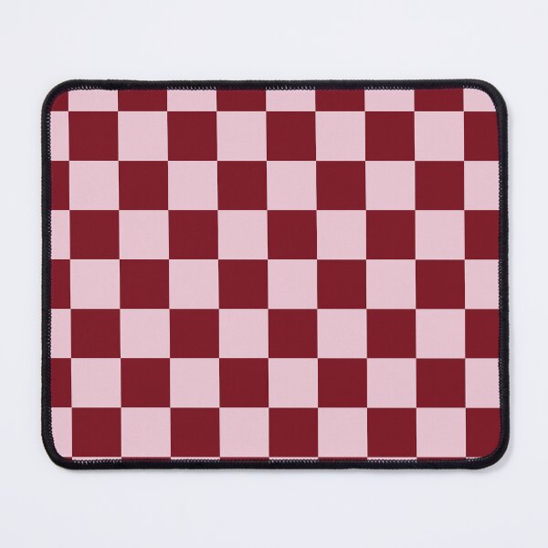 Item preview, Cherry Red and Soft Pink Checkerboard Pattern | Coquette Checkered Print | Minimalist Retro 70s Checkered Design | Red and Pink Preppy Checkerboard Art designed and sold by VivaFy.