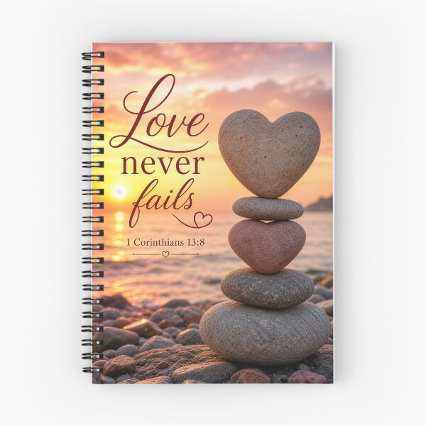 Item preview,  Love never fails 1 Corinthians 13:8 designed and sold by JV.