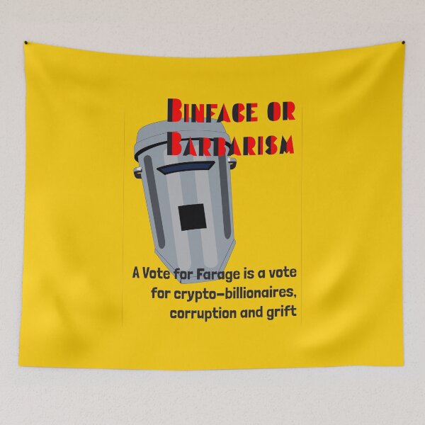 Item preview, Binface or Barbarism designed and sold by TerryLatic.