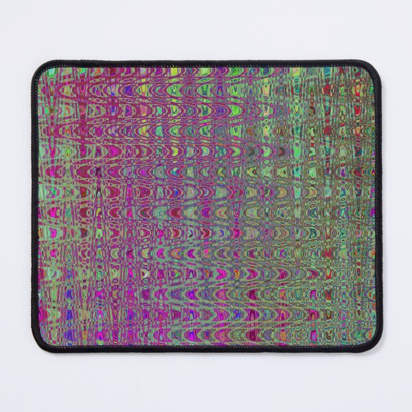 Item preview, Abstract Purple and Green Retro Boomerang Waves designed and sold by myrubiogarden.