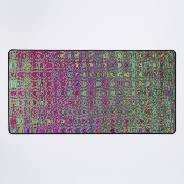 Item preview, Abstract Purple and Green Retro Boomerang Waves designed and sold by myrubiogarden.