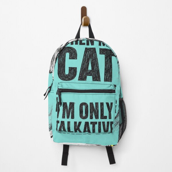 Item preview, Grumpy Talkative Cat Sketch - Cat Lover Humor designed and sold by Retro Rascals Co..