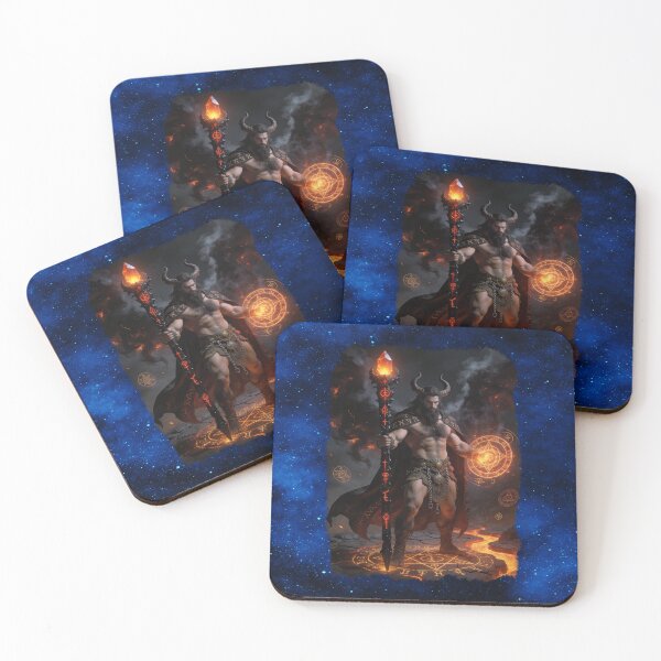 Item preview, Lord of the Underworld - Horned Demon - Arcane Sigils & Infernal Power designed and sold by MysticOzzy.