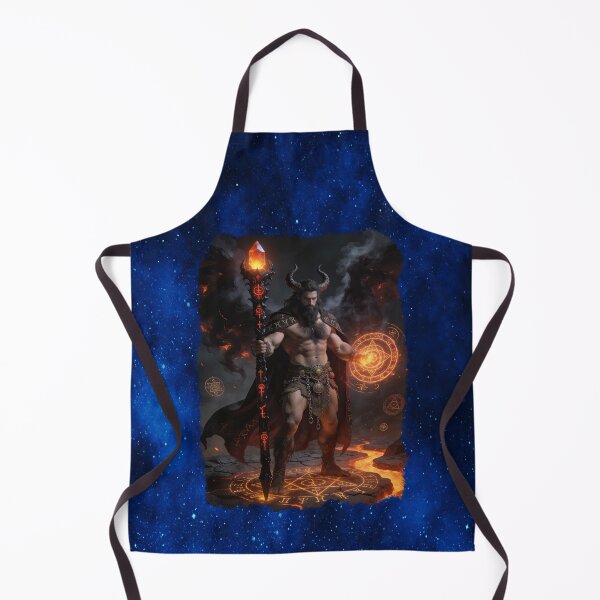 Item preview, Lord of the Underworld - Horned Demon - Arcane Sigils & Infernal Power designed and sold by MysticOzzy.