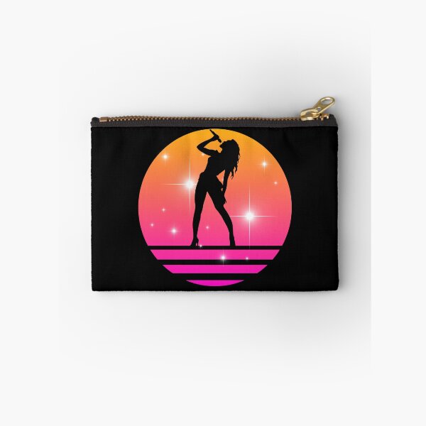 Item preview, Retro Pop Diva Synth-Wave Silhouette designed and sold by RahniNM.