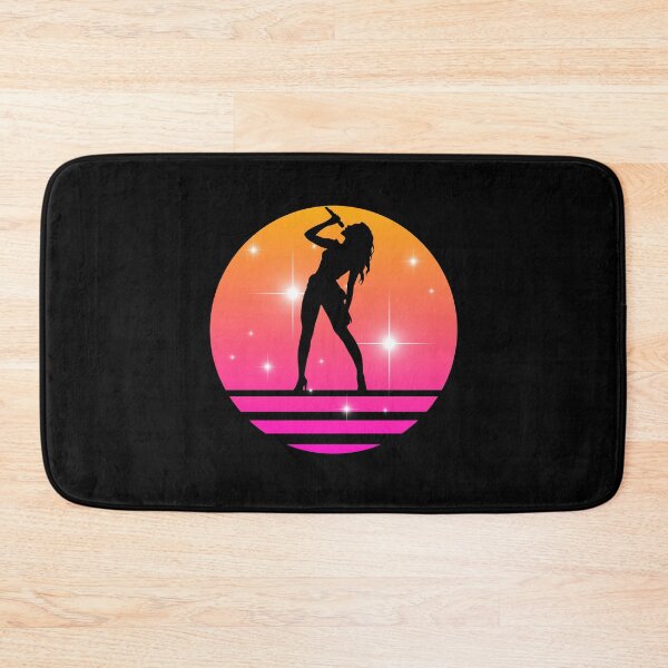 Item preview, Retro Pop Diva Synth-Wave Silhouette designed and sold by RahniNM.