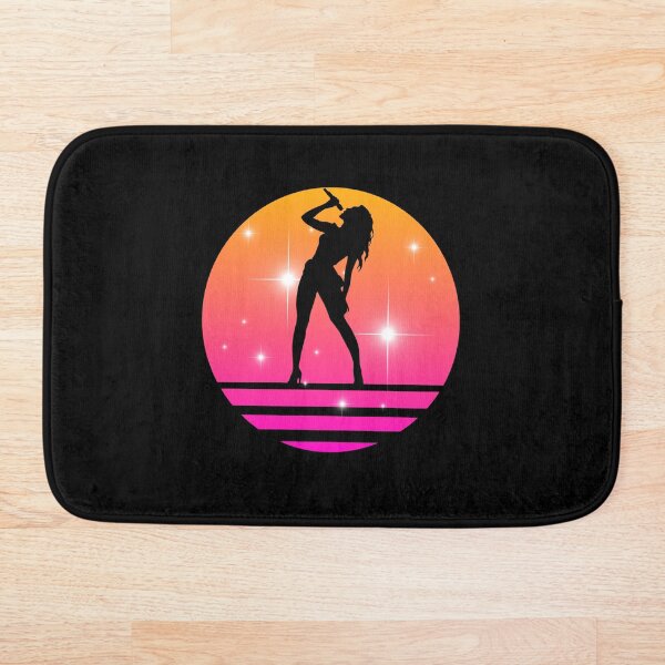 Item preview, Retro Pop Diva Synth-Wave Silhouette designed and sold by RahniNM.
