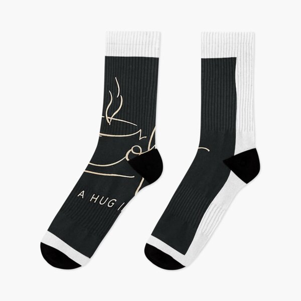 Item preview, Minimalist Coffee A Hug in a Mug Line Art Coffee Lover Design designed and sold by Sara-Ai.