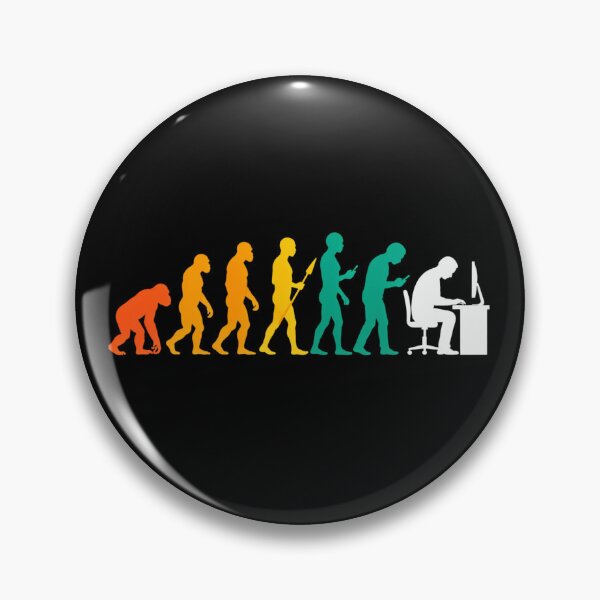 Item preview, Programmer Evolution Funny Coding Software Developer Computer designed and sold by CutOutIdols.