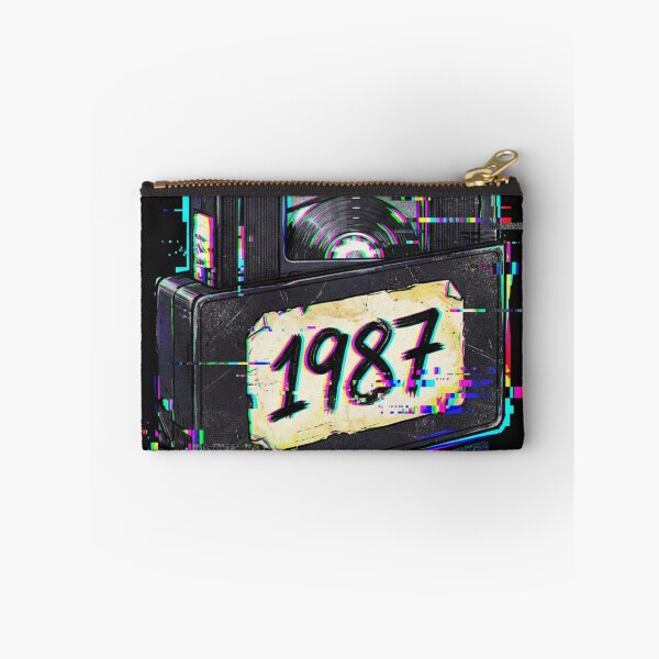 Item preview, VHS Glitch 1987 Retro Vaporwave 80s Aesthetic Sticker designed and sold by Arobinoz.