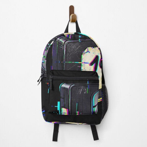 Item preview, Pegatina con diseño de VHS Glitch de 1987, estilo retro vaporwave de los 80. designed and sold by Arobinoz.