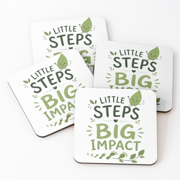 Item preview, Little Steps, Big Impact designed and sold by Little-Green-Artist.