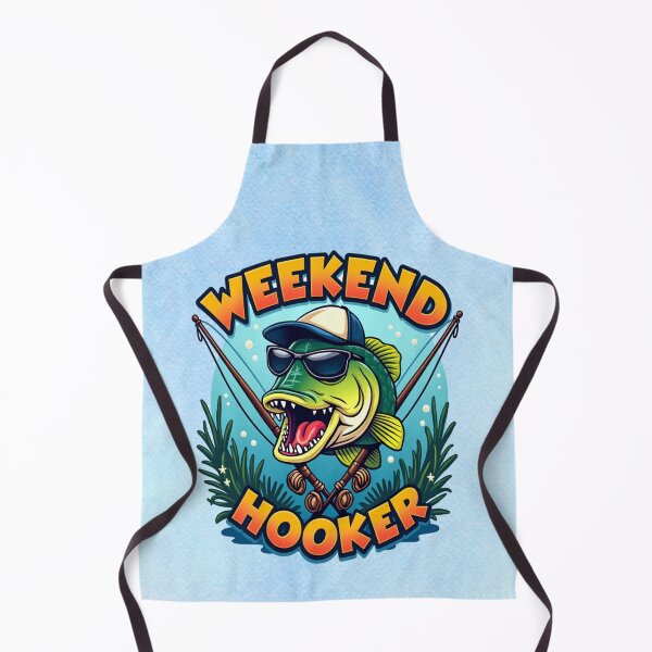 Item preview, Weekend Hooker - Funny Fishing Design designed and sold by MysticOzzy.