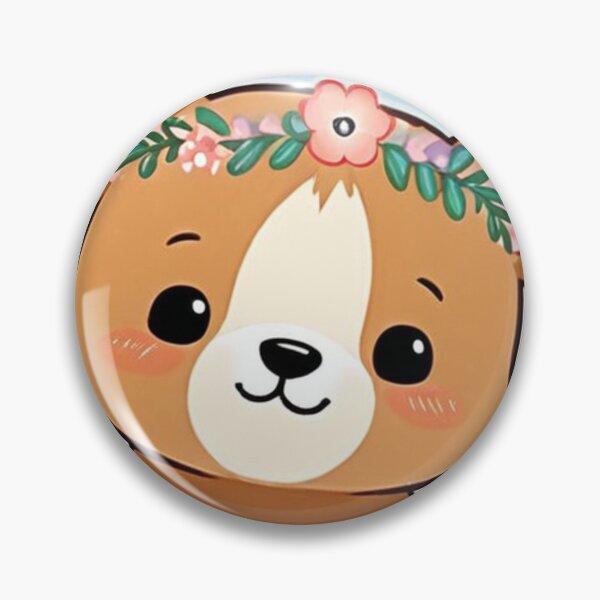 Item preview, Illustration - Stylized Kawaii Bear, Delicate Childlike Ambiance designed and sold by World-Pets.