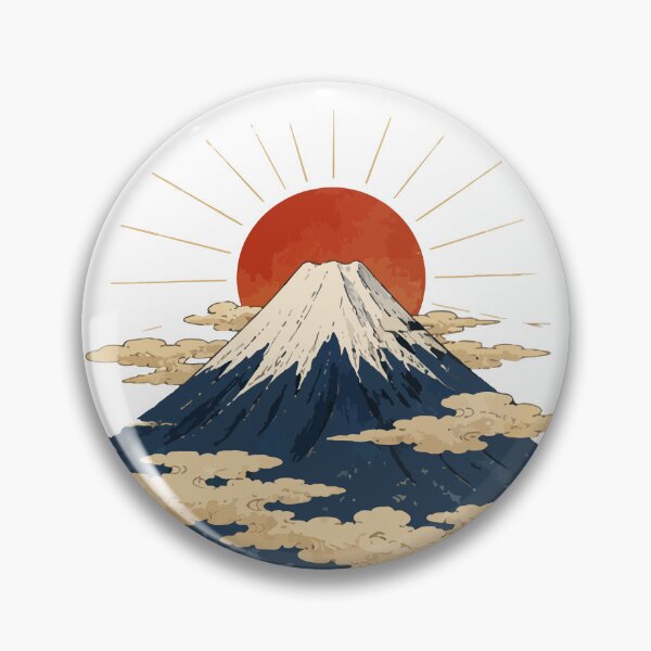 Item preview, Rising Sun Over Fuji designed and sold by lmosamiha.