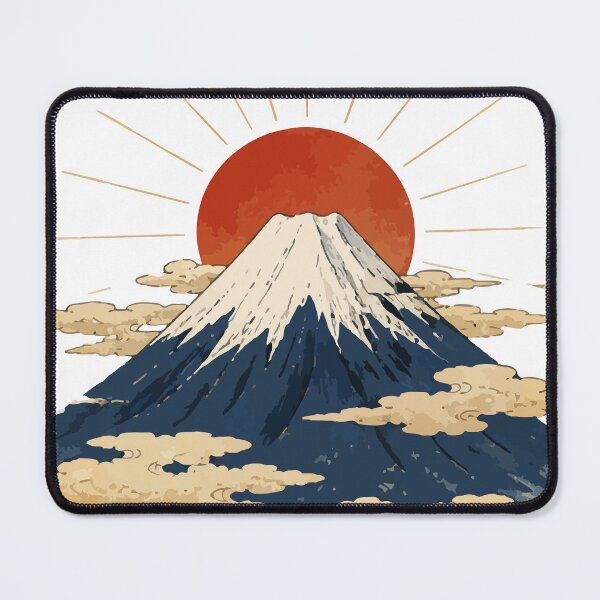 Item preview, Rising Sun Over Fuji designed and sold by lmosamiha.