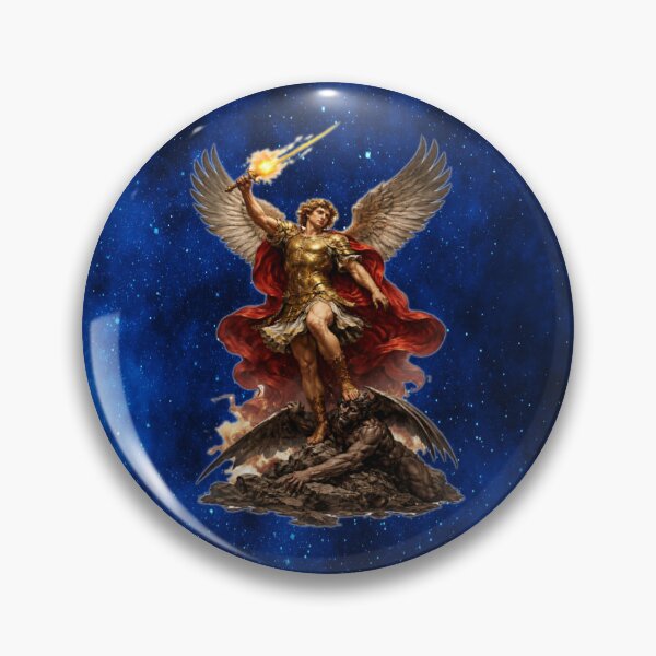 Item preview, St. Michael the Archangel – Defender of Light designed and sold by MysticOzzy.