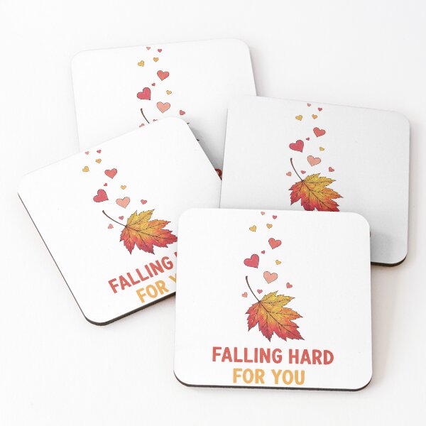 Item preview, Falling Hard For You (Autumn Leaf & Hearts) designed and sold by Amir Faysal.