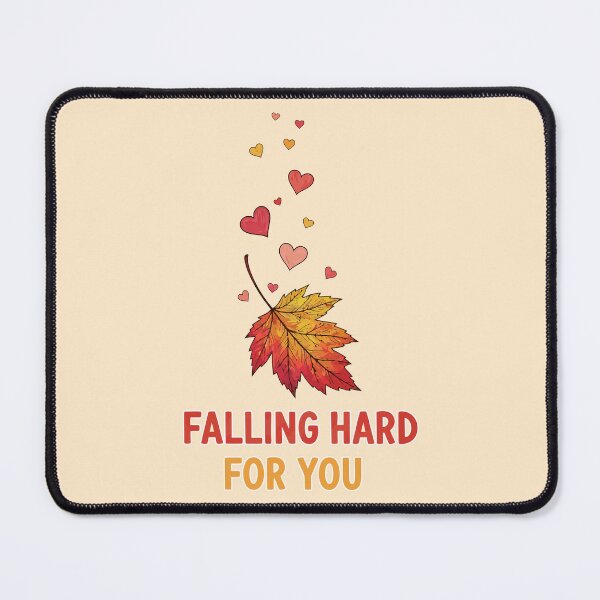Item preview, Falling Hard For You (Autumn Leaf & Hearts) designed and sold by Amir Faysal.
