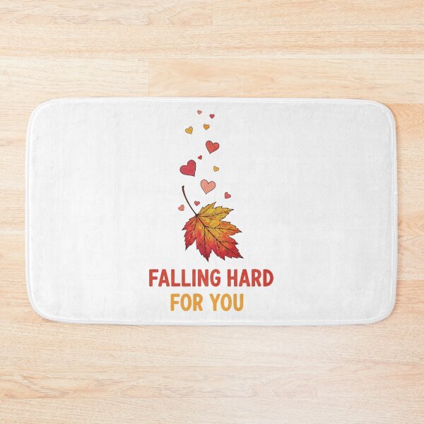 Item preview, Falling Hard For You (Autumn Leaf & Hearts) designed and sold by Amir Faysal.