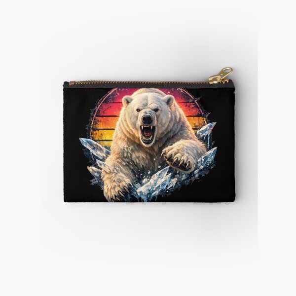 Item preview, Polar Bear, Retro style designed and sold by RisingWolfStudio.