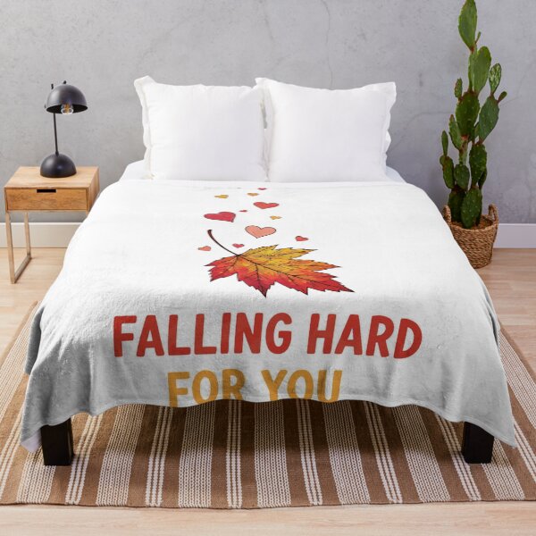 Item preview, Falling Hard For You (Autumn Leaf & Hearts) designed and sold by Amir Faysal.