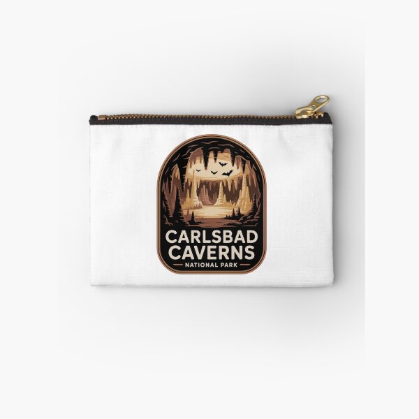 Item preview, Carlsbad Caverns National Park Vintage Travel Badge designed and sold by Teelogic.