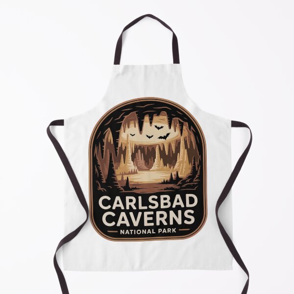 Item preview, Carlsbad Caverns National Park Vintage Travel Badge designed and sold by Teelogic.