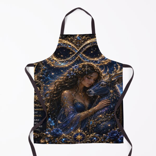Item preview, Infinity Symbol Angel Numbers Fantasy Stag Art designed and sold by BulletKitty82.