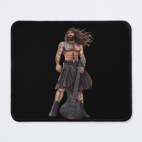 Item preview, Rugged Rocker in Kilt with Electric Bass designed and sold by RahniNM.